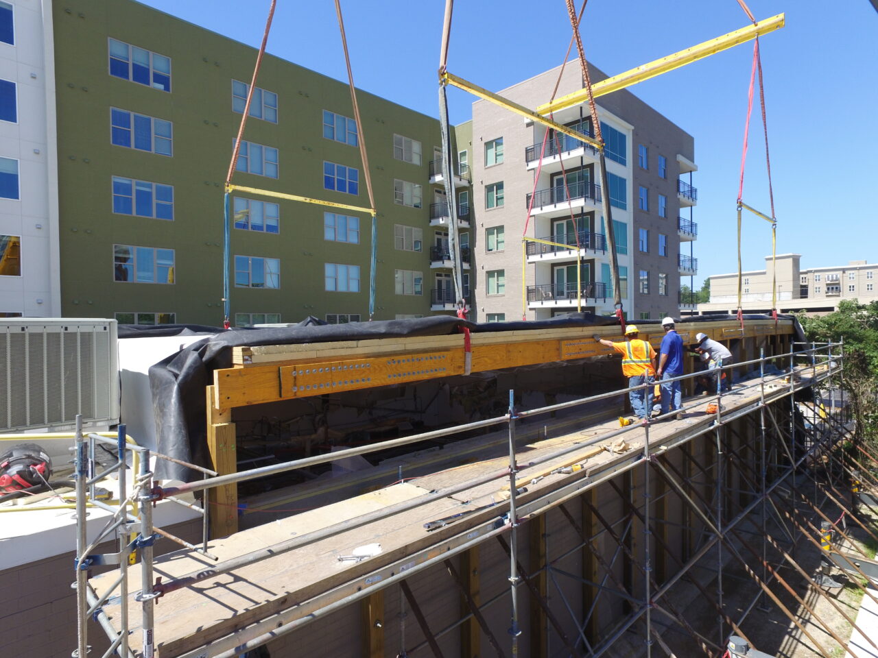 Double Crane Lift | Collins Structural Consulting